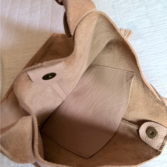 Elegant pinkish beige Tote Bag (AG Alma De Gaucho) - Picture 3 of 7
